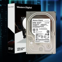 西部数据 WD 企业级硬盘 Ultrastar DC HC320 SATA 8TB 7200转