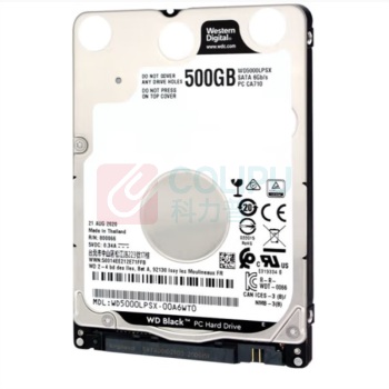西部数据 WD 笔记本游戏硬盘西数黑盘 WD5000LPSX 500GB 7200转 64MB SATA
