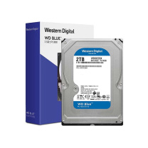 西部数据 WD 台式机机械硬盘 WD20EZBX 2T 3.5英寸 SATA接口 7200转 WD Blue 西数蓝盘
