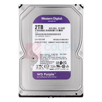 西部数据 WD WD Purple监控级硬盘 WD23PURZ 2TB紫盘