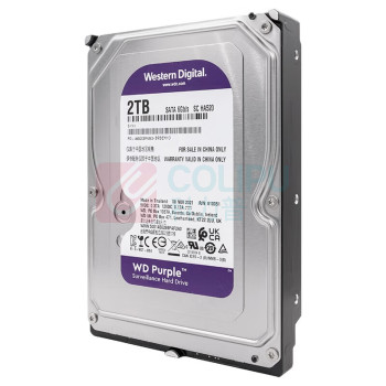 西部数据 WD WD Purple监控级硬盘 WD23PURZ 2TB紫盘