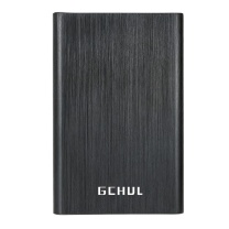杰储 GCHUL 移动硬盘 T1000 1TB (磨砂黑色) USB3.0 2.5英寸 单次5个起订