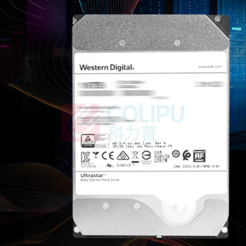西部数据 WD 硬盘 Ultrastar HC550 16TB CMR垂直 7200转 512MB