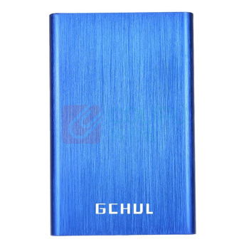 杰储 GCHUL 移动硬盘 T1000 1TB (磨砂蓝色) USB3.0 2.5英寸 单次5个起订