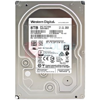 西部数据 WD 企业级硬盘 HUS728T8TALE6L4 8T 8T高速NAS 企业级监控硬盘256M