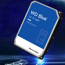 西部数据 WD WD Blue硬盘 WD40EZAX 4TB 5400转 256MB SATA 3.5英寸 CMR垂直技术