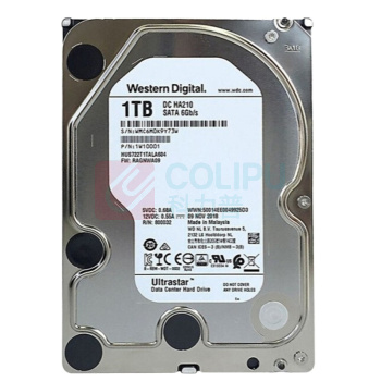 西部数据 WD 录像机专用硬盘 HUS722T1TALA 604 容量1TB,缓存容量128MB,SATA接口