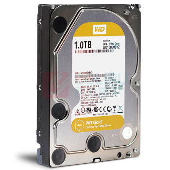 西部数据 WD 机械硬盘 WD1005VBYZ 1TB 企业级 (金盘) CMR垂直 7200转 128MB SATA