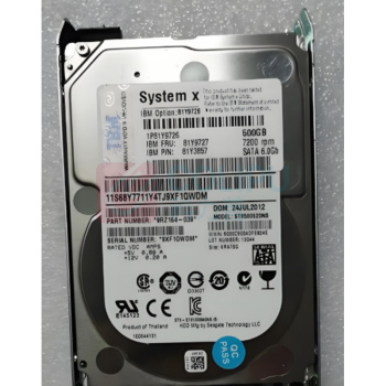 IBM 服务器硬盘 500G 7.2K SATA 含托架