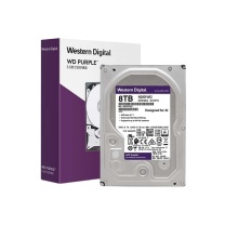 西部数据 WD 监控硬盘 WD85PURZ 8TB 监控级机械硬盘 紫盘 SATA 256MB 3.5英寸
