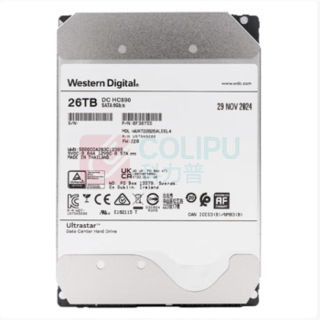 西部数据 WD 硬盘 WUH722626ALE6L4 26T机械硬盘