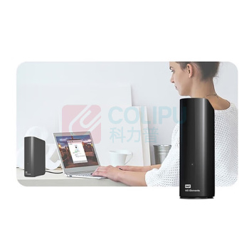 西部数据 WD 元素移动硬盘 3.5英寸大容量台式存储 Elements Desktop 20TB 兼容Mac 官方标配