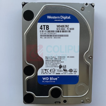 西部数据 WD 台式机机械硬盘 WD40EZRZ 4TB/64MB/5400RPM/SATA6Gb/s