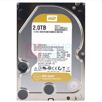 西部数据 WD 机械硬盘 WD2005VBYZ 2TB,金盘企业级存储 CMR垂直 3.5英寸 SATA接口