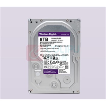 西部数据 WD 监控级机械硬盘 8TB 紫盘pro