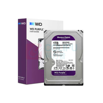 西部数据 WD 机械硬盘 WD11PURZ 1TB(紫盘) 接口:SATA 数率:6Gb/s