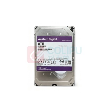西部数据 WD 3.5英寸紫盘安防监控存储机械硬盘(简包) 8T 货期22天