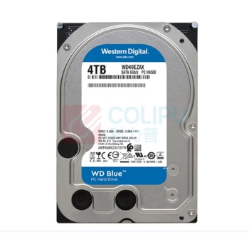 西部数据 WD 机械硬盘 WD40EZAX 3.5英寸 ,4TB,蓝盘