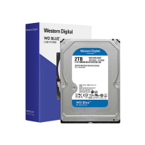西部数据 WD 台式机机械硬盘 WD20EARZ 2TB 3.5英寸 5400转64MB SATA CMR垂直DIY (蓝色) 26.1*147*101.6mm