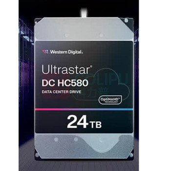 西部数据 WD 企业级机械硬盘 服务器硬盘 WUH722424ALE6L4 24TB HC580 3.5英寸 SATA 7200