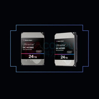 西部数据 WD 企业级机械硬盘 服务器硬盘 WUH722424ALE6L4 24TB HC580 3.5英寸 SATA 7200