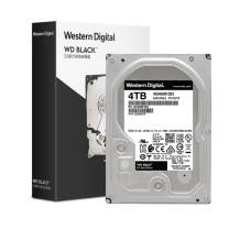 西部数据 WD 机械硬盘 WD4006FZBX 4TB BLACK SATA 7200转256MB CMR垂直 3.5英寸