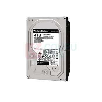 西部数据 WD 机械硬盘 WD4006FZBX 4TB BLACK SATA 7200转256MB CMR垂直 3.5英寸