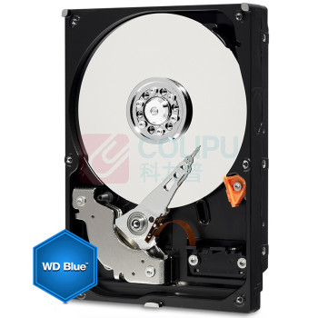 西部数据 WD 硬盘 蓝盘 WD10EZEX 1TB 7200转 64MB SATA CMR垂直盘 台式机机械硬盘