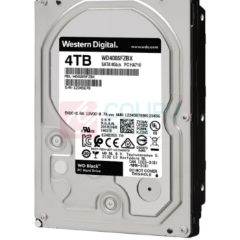 西部数据 WD 4TB SATA6Gb/s 7200转256M WD4005FZBX 