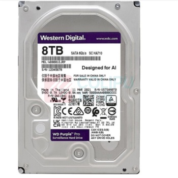 西部数据 WD 监控硬盘 WD8001EJRP 8TB SATA6Gb/s 7200转256M 
