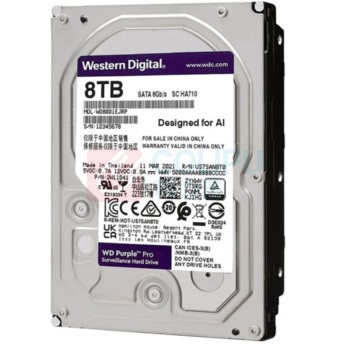 西部数据 WD 监控硬盘 WD8001EJRP 8TB SATA6Gb/s 7200转256M 