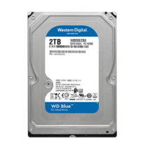 西部数据 WD 台式机机械硬盘 WD20EZBX 2TB 7200转 256MB SATA 含数据线