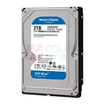 西部数据 WD 台式机机械硬盘 WD20EZBX 2TB 7200转 256MB SATA 含数据线