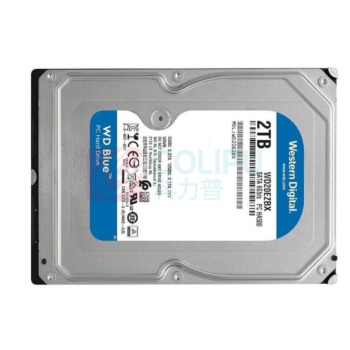 西部数据 WD 台式机机械硬盘 WD20EZBX 2TB 7200转 256MB SATA 含数据线