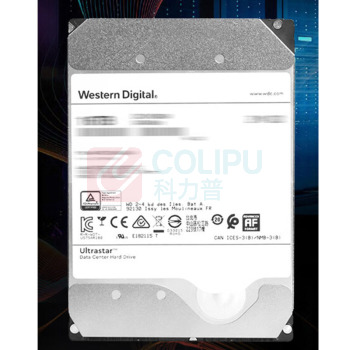 西部数据 WD 企业级氦气硬盘 WUH722222ALE6L4 HC570 SATA 22TB 7200转 512MB CMR 
