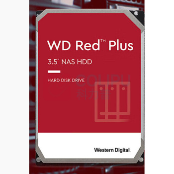 西部数据 WD NAS硬盘 WD Red Plus 西数红盘Plus WD60EFPX 6TB 5400转 256MB SATA CMR 