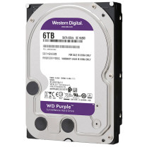 西部数据 WD 监控级硬盘 WD64 PURZ 6TB 256MB  WD Purple 西数紫盘SATA CMR