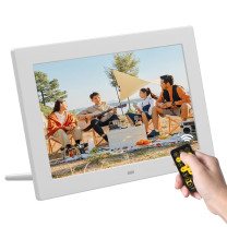柯达 Kodak 数码相框 1028C 10.1英寸 (白色) 高清电子相册视频照片播放器