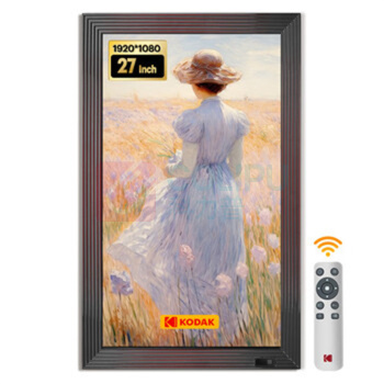 柯达 Kodak 显示屏 WF270 27英寸,2+32G (复古黑) 电子相册显示屏
