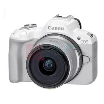 佳能 CANON 数码微单套机 R50 18-45mm 套机128G (白色)