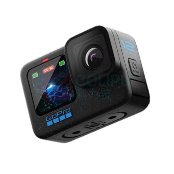 GoPro 防抖运动相机 HERO12 Black 增强续航摄像机 防水相机 vlog潜水滑雪摄影摄像 (单机+增强双充+128G) (单位:台)