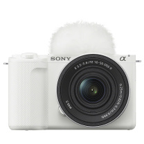 索尼 SONY ZV-1Vlog相机 ZV-E10 16-50套机 (白色)