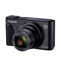 佳能 CANON 数码相机 PowerShot SX740 HS (黑色) 高清卡片机 家用旅游数码相机(含256G卡+包+备电+读卡器+三脚架)