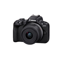 佳能 CANON 小型便捷微单数码相机 EOS R50 (黑色) 4K Vlog高清视频家用旅游美颜照相机 18-45mm套机 旅行畅玩套装