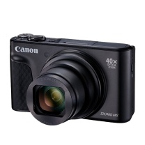 佳能 CANON 数码相机 PowerShot SX740 HS (黑色) 高清旅游家用美颜相机