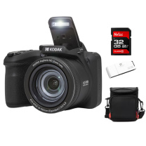 柯达 Kodak 数码照相机 AZ405 1/2.3英寸 2068万 40倍 32G (黑色)