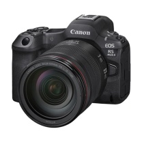 佳能 CANON 数码相机套装 R5II 24-105F4 含SD256G*2+镜片*5+R300双肩包+专业脚架+麦克风+快门线+手持脚架+清洁套装+腕带+防丢绳+贴膜+水平仪