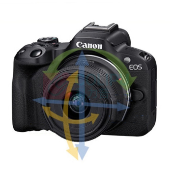 佳能 CANON 微单数码相机 EOS R50 14bit APS-C 2420万 单镜头套装 18~45mm 佳能RF卡口