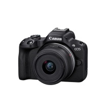 佳能 CANON 门级微单反 半画幅数码相机 4k EOS R50 RF-S 18-45套装 黑旅行版官方标配 (黑)