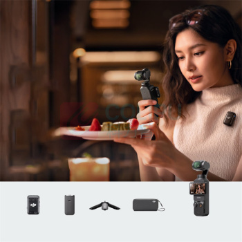 大疆 DJI 一英寸口袋云台相机 Osmo Pocket 3 全能套装 直播vlog拍摄